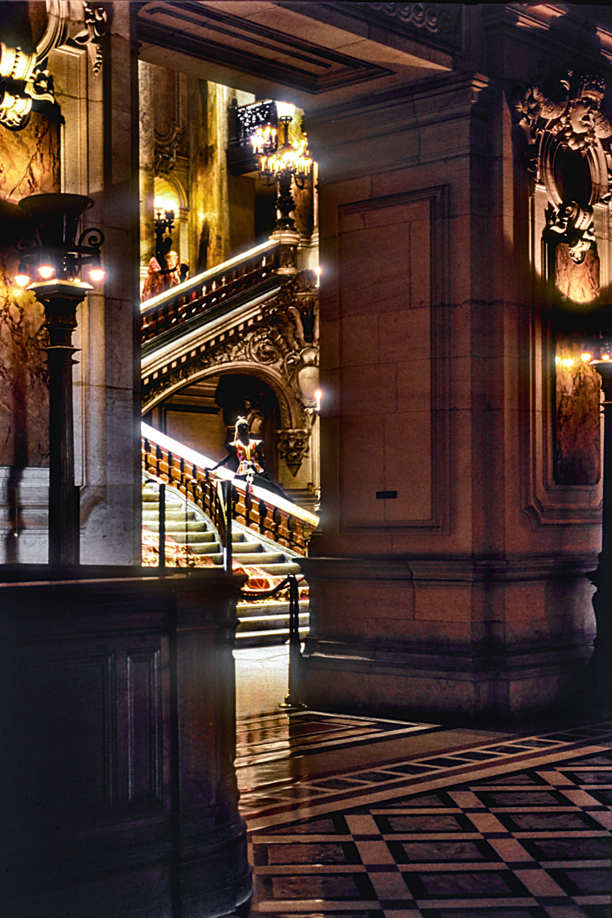 Charles Garnier: l'Opéra, Paris (1861-75) photo Thomas Deckker 1996