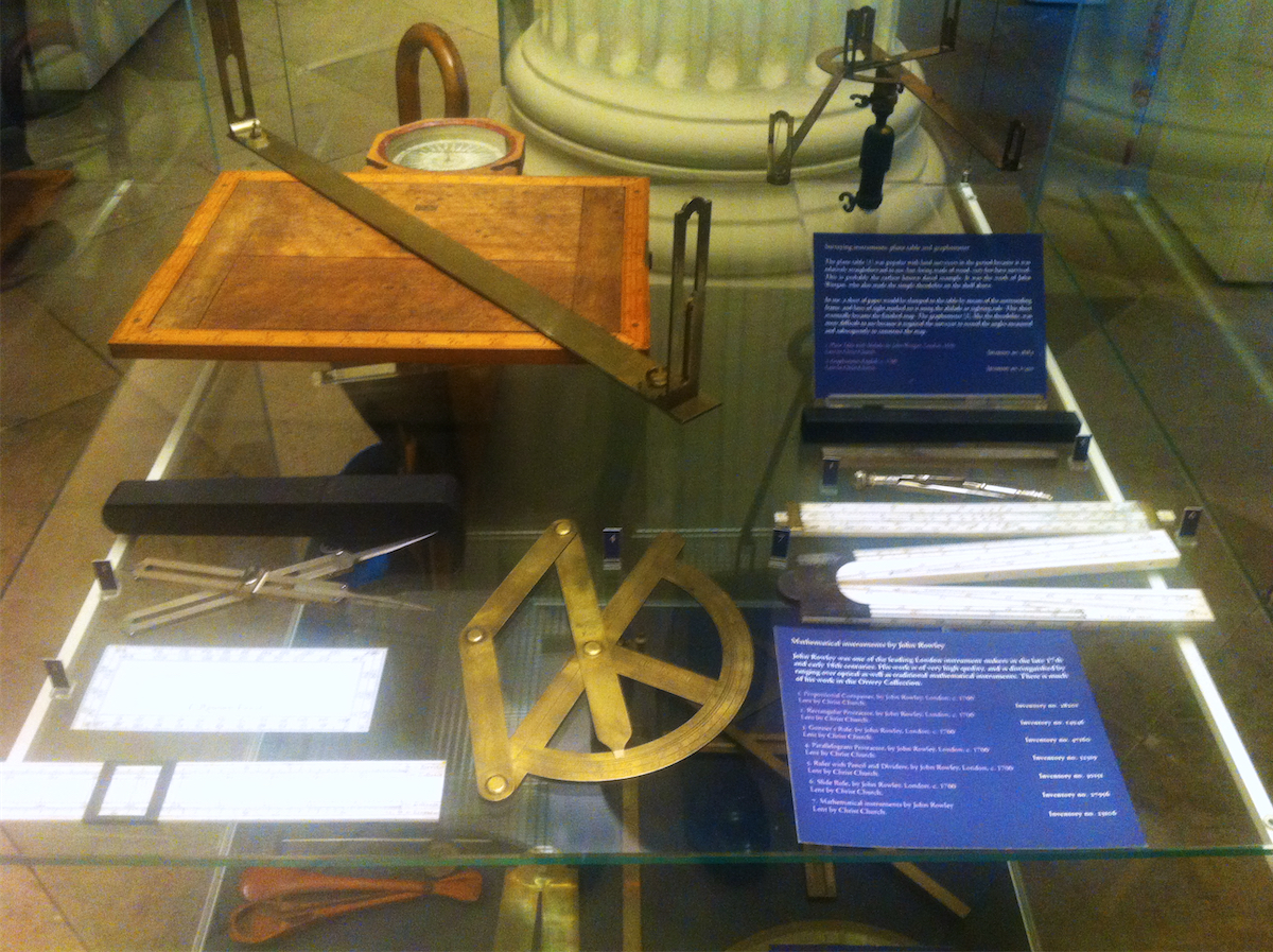 Drawing Instruments, Museum of the History of Science, Oxford