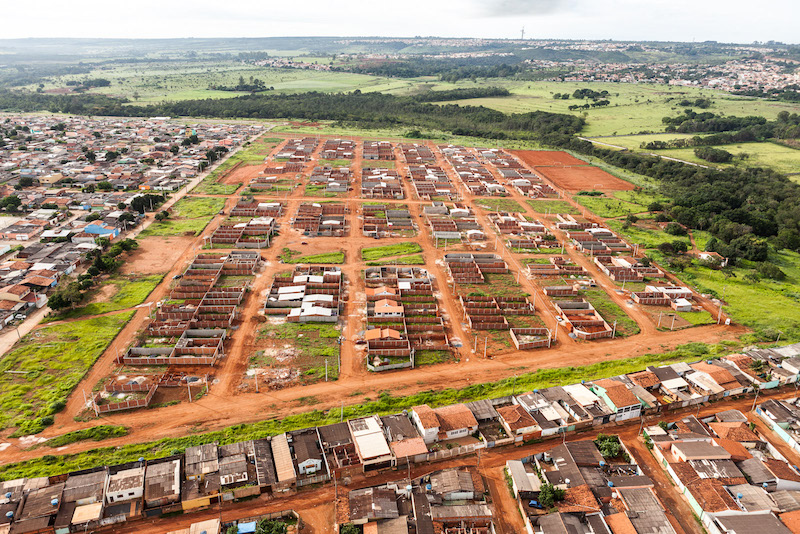 Aerial View of Setor Habitacional Buritis, Sobradinho II, Distrito Federal, 2011