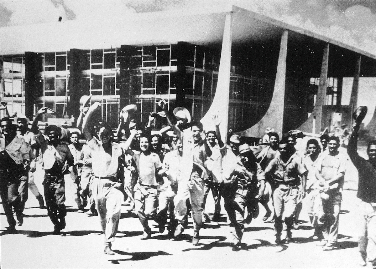 Inauguration of Brasilia Postcard c. April 1960