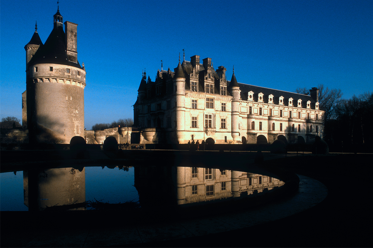 Philibert de l'Orme: Château de Chenonceau (commissioned by Diane de Poitiers) 1555 © Thomas Deckker 1984