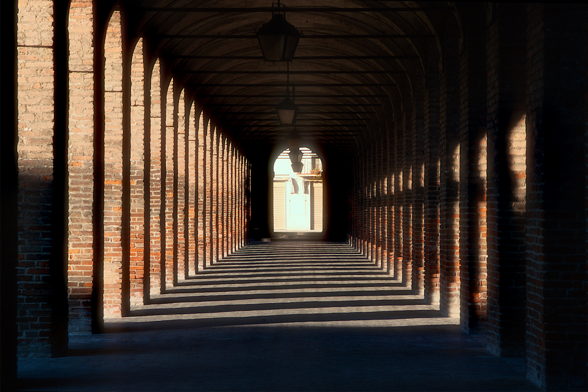 Sabionetta: Entrance Gate photo Thomas Deckker 1995