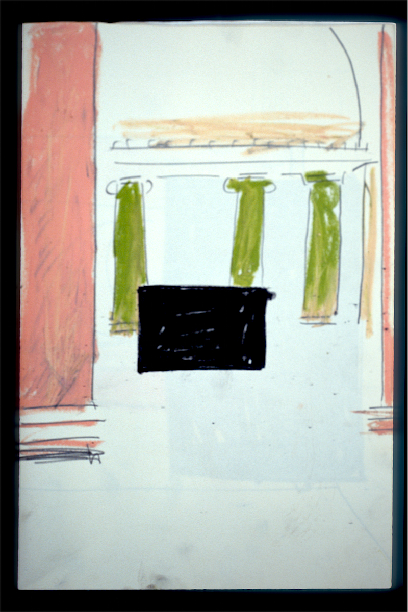 Visual Studies, First Year 1991-1994: Sketchbook