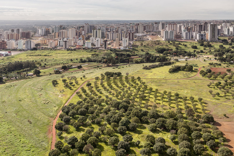 Aerial View of Águas Claras, Distrito Federal, 2011